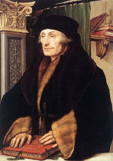 Hans holbein the younger Portrait of Erasmus of Rotterdam Spain oil painting art